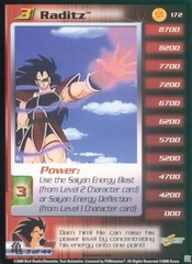 Raditz (level 3) - 172 - Unlimited Edition